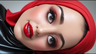 Hijab Female In Latex