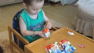 7 Surprise Eggs Unboxing, Kinder Überraschungseier Auspacken