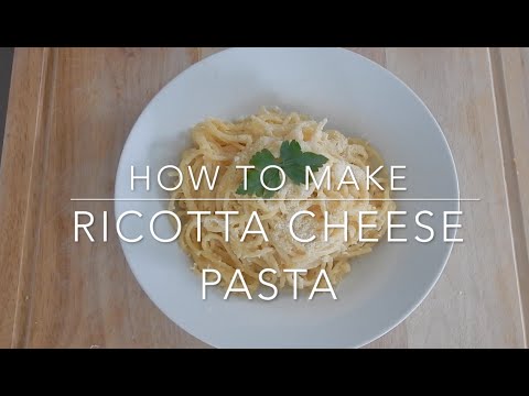 Video Pasta With Ricotta Recipe Video Pasta With Ricotta Recipe