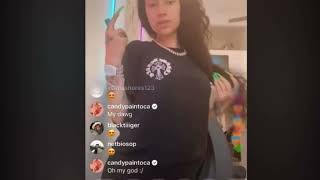 Bhad Bhabiedanielle Brei Twerking With Hot Long Green Nails