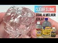 SLIME COM COLA ELMERS / RADEX CRAZART - QUAL A MELHOR COLA - COLA ELMERS / CRAZART / RADEX