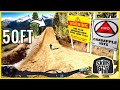 THE BIGGEST JUMPS AT WHISTLER BIKE PARK!! 🔺 | Hitting Crabapple Hits on a trail bike