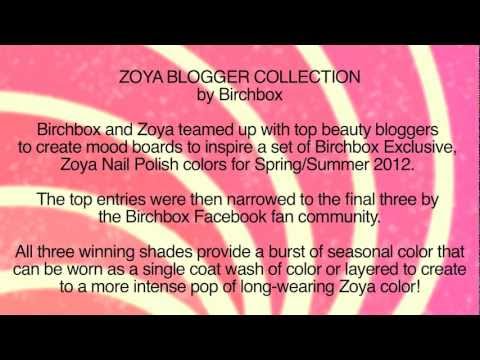 Birchbox and the color experts at Zoya Nail Polish teamed up with top