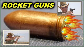Gyrojet Rocket Guns How They Work And We Test Them