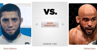 Ikram Aliskerov VS Warlley Alves | UFC 294 Preview & Picks | Pinoy Silent Picks
