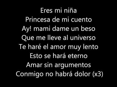 LETRA DE MI PRINCESA letra de mi princesa: