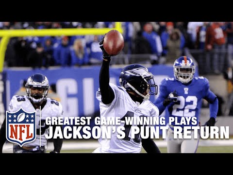 Miracle At New Meadowlands Desean Jackson S Game Winning Punt Miracle At New Meadowlands Desean Jackson S Game Winning Punt