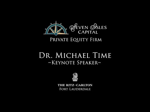 Private Equity Firm invites Dr. Michael Time to be their keynote speaker