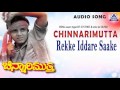 Chinnarimutha - "Rekke Iddare Saake" Audio Song I Master Vijay Raghavendra, Sudharani I Akash Audio