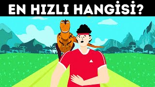 Bir Yarışta Hangi Dinozorları Geride Bırakabilirdiniz