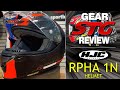HJC RPHA 1N Helmet Review | Sportbike Track Gear YouTube Video