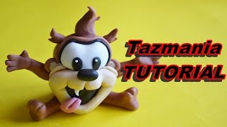 TAZMANIA BABY LOONEY TUNES CAKE TOPPER FONDANT - PASTA DI ZUCCHERO TORTA DECORATA TASMANIA