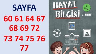 2 Sinif Hayat Bi̇lgi̇si̇ 1.Ki̇tap Sayfa 60 61 64 67 68 69 7273 74 75 76 77