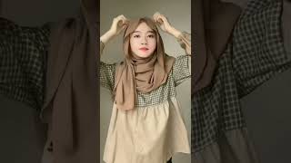 Tutorial Hijab Pashmina Pakai Topi