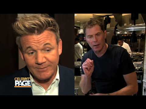 Gordon Ramsay & Bobby Flay Duel Ahead Of New Seasons Of 'Hell's Kitchen' | Celebrity Page