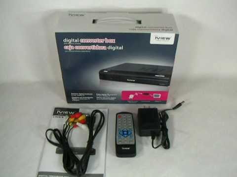 Iview 1000STB Digital Converter Box Digital TV Tuner Receiver Set top box