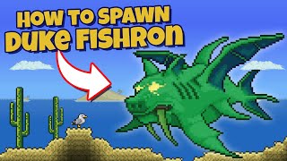 How To Spawn Duke Fishron In Terraria