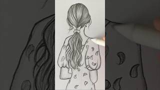 Satisfying Girl Drawing♥️ #Drawing #Drawing  #Easydrawing #Girldrawing #Artvideo