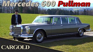 Mercedes 600 Pullman, 1972, Purer Luxus Auf 6,24 Meter! Bis Heute Unerreicht! Grosser Mercedes Xl