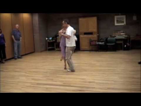 TANGO: from COLGADAS to VOLCADAS 02 - COMBINATIONS with GANCHOS, BARRIDAS, BOLEOS & SACADAS 0