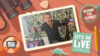 Behind The Scenes of 'Let's Go Live' - Spare Room Studio Tour | #39 LET'S GO LIVE with Maddie & Greg