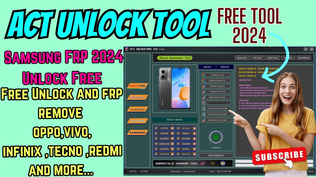 ACT Unlock Tool 6.0: Ultimate Guide to FRP Bypass & ACT Unlock Tool 6.0: Ultimate Guide to FRP Bypass &