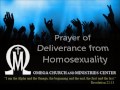 Prayer of Deliverance from a Homosexual Spirit