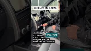 Usedcar2013 Nissan X-Trail 16,599