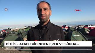 Bitlis - Afad Ekibinden Erek Ve Süphan Dağlarına Zirve Tırmanışı