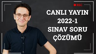 Fuathoca Sgs 2022-1 Sınav Soru Çözümü - Canli