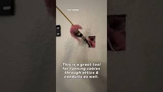 How To Hide Cables Inside Walls With Insulation Glow Rods Easiest And Fastest