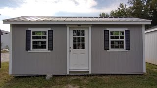 10x20 size Cottage Deluxe Aframe Fully insulated with wall and roof paneling