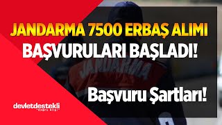 Jandarma 7500 Uzman Erbaş Alımı 2022 Başvuru Şartları