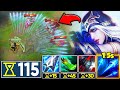 When Ashe has 115 Ability Haste, it looks like she's playing URF (W SPAM ASHE BUILD)