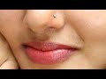 Actress Gayathri Suresh Beautiful Lips and Face Closeup