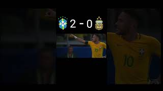 Brazil 3 0 Argentina2018 Fifa World Cup Qualifiers