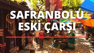 Lokumun Başkenti Safranbolu Eski Sokaklarında Yürüyüş 4K60Fps