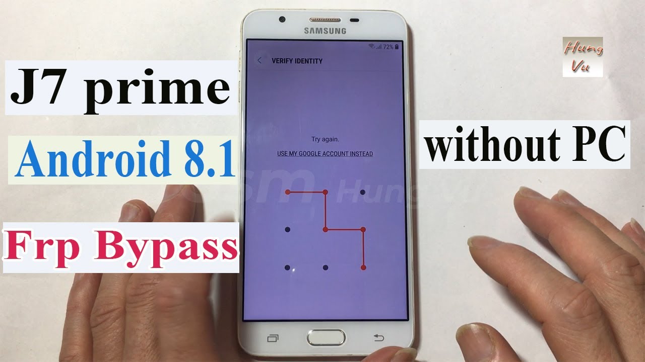 Samsung J7 Prime g610F Frp bypass Android 8.1 without PC Samsung J7 Prime g610F Frp bypass Android 8.1 without PC