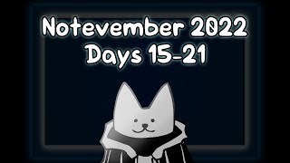Notevember 2022 [Days 15-21] | Mashups By Heckinlebork