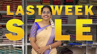 Last Call Last Week Sale Nithitex Special Elampillai Sarees