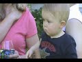 Family Gathers 'Round The Slip and Slide