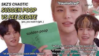 Eng S Skz Said During Their Poop Vs Pee Debate