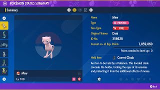 Mew Support - Duos - 7 Star Iron Valiant Raid - Pokemon Violet