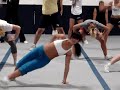 cheerleading practice
