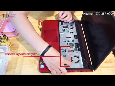 Hướng Dẫn Cách Tháo Laptop Dell Gaming INSPIRON 7559