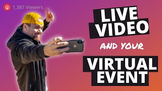 When Virtual Events Should Leverage Live Streaming vs Pre-Recorded or Produced Video Presentations