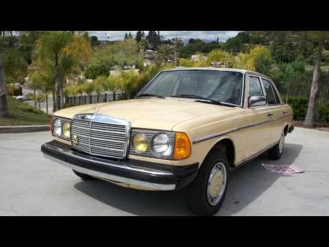 1981 Mercedes Benz w123 240D Diesel 2 Owner