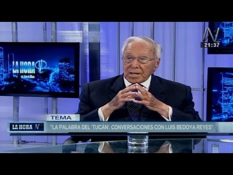 Luis Bedoya Reyes habla de Keiko Fujimori y Pedro Pablo Kuczynski