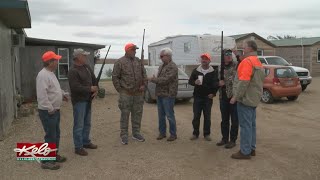 Out-Of-State Hunters Enjoying Hunting Preserve