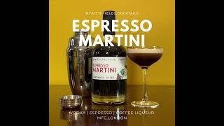 Espresso Martini From Myatts Fields Tails
